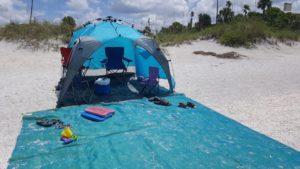 Lightspeed-beach-tent-sand-free-beach mat